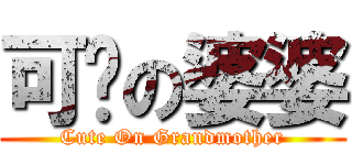 可爱の婆婆 (Cute On Grandmother)