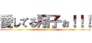 愛してる翔子ぉ！！！ (attack on titan)