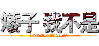 矮子 我不是 (i am not miclone)