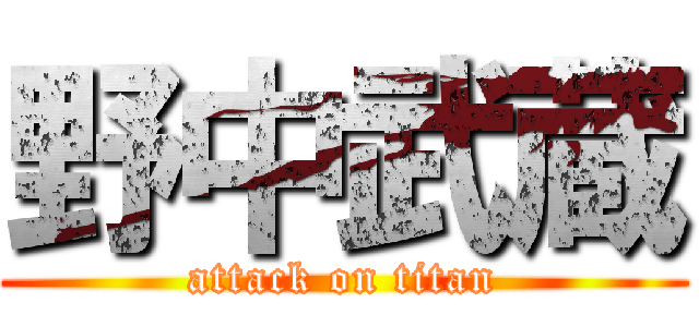 野中武蔵 (attack on titan)