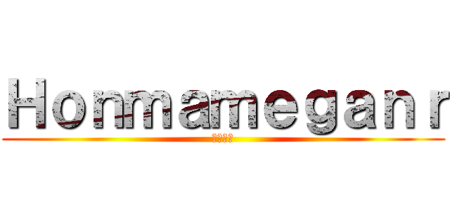 Ｈｏｎｍａｍｅｇａｎｒ (株式会社)