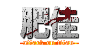 肥佳 (attack on titan)