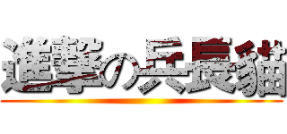 進撃の兵長貓 ()