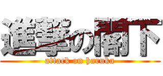 進撃の閣下 (attack on haruka)