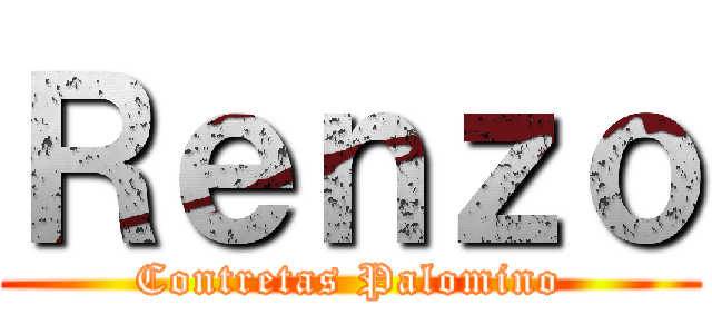 Ｒｅｎｚｏ (Contretas Palomino)