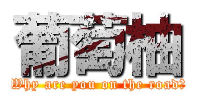 葡萄柚 (Why are you on the road?)