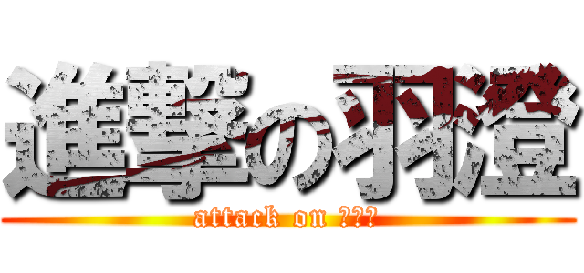 進撃の羽澄 (attack on はなた)