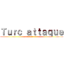 Ｔｕｒｃ ａｔｔａｑｕｅ (attack on turcs)