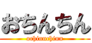 おちんちん (ochinnchinn)