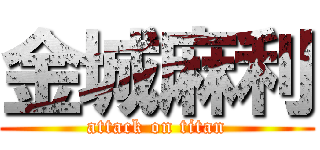 金城麻利 (attack on titan)