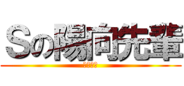 Ｓの陽向先輩 (後輩より)