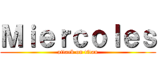 Ｍｉｅｒｃｏｌｅｓ (attack on titan)