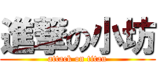 進撃の小坊 (attack on titan)