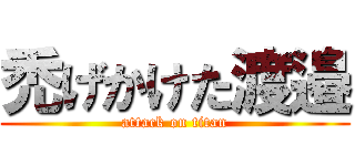 禿げかけた渡邉 (attack on titan)