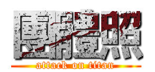 團體照 (attack on titan)