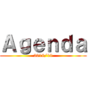 Ａｇｅｎｄａ (2018/19)