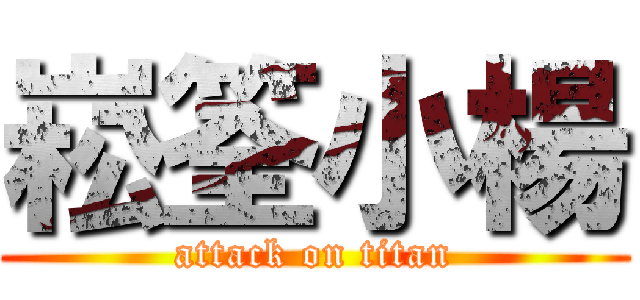 崧筌小楊 (attack on titan)