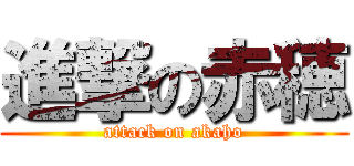 進撃の赤穂 (attack on akaho)