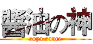 醬油の神 (soya sauce)