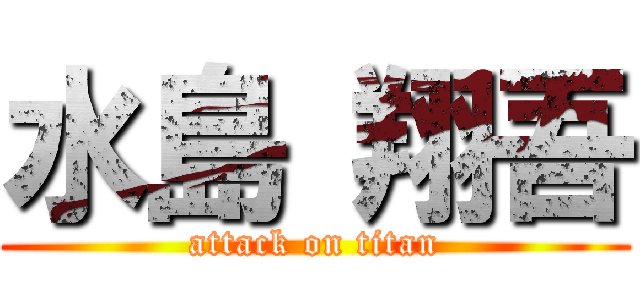 水島 翔吾 (attack on titan)