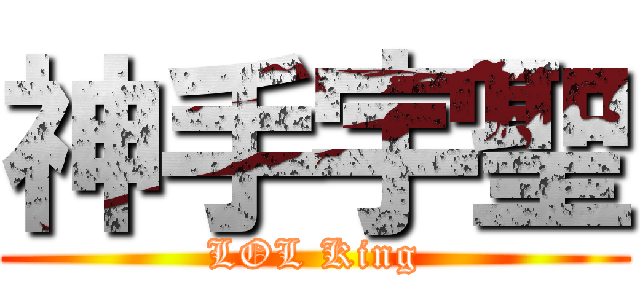 神手宇聖 (LOL King)