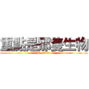 重點是那隻生物 (Q  Cow)