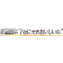 四連休？なにそれおいしいの？ (attack on titan)