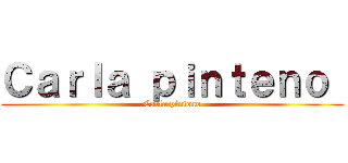 Ｃａｒｌａ ｐｉｎｔｅｎｏ  (Carla pinteno)
