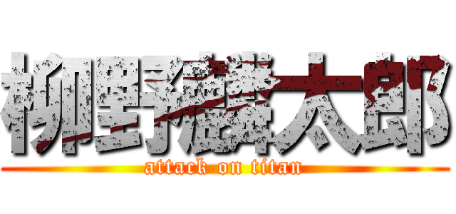 柳野麟太郎 (attack on titan)