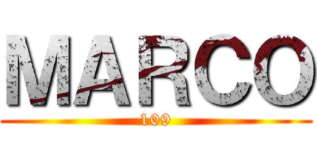 ＭＡＲＣＯ (109)
