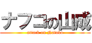 ナフコの山成 (attack on Nafuko)