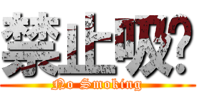 禁止吸菸 (No Smoking)