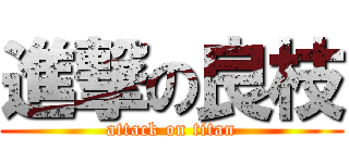 進撃の良枝 (attack on titan)