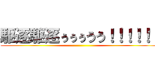 駆逐駆逐ぅぅぅうう！！！！！！ ()