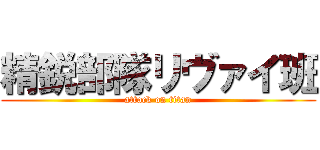 精鋭部隊リヴァイ班 (attack on titan)