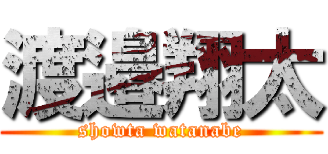 渡邉翔太 (showta watanabe)