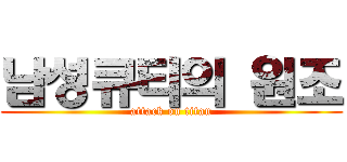 남성큐티의 원조 (attack on titan)