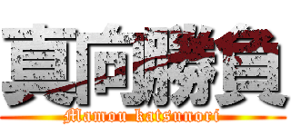 真向勝負 (Mamou katsunori)