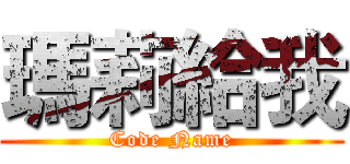 瑪莉給我 (Code Name)