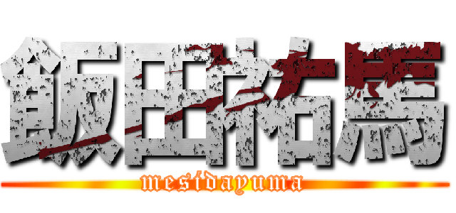 飯田祐馬 (mesidayuma)