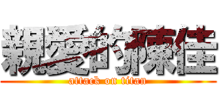 親愛的陳佳 (attack on titan)