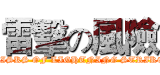 雷擊の風險 (RISKS OF LIGHTNING STRIKE)