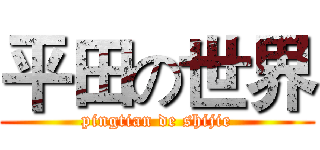 平田の世界 (pingtian de shijie)