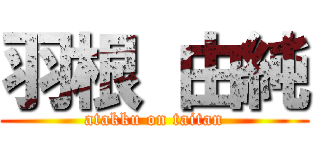 羽根 由純 (atakku on taitan)