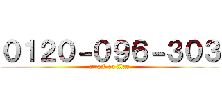 ０１２０－０９６－３０３ (attack on titan)