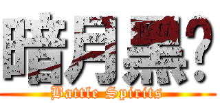 暗月黑貓 (Battle Spirits)