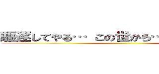 駆逐してやる… この世から…一匹残らず！！ ()