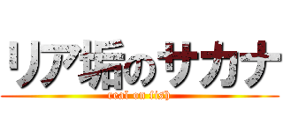 リア垢のサカナ (real on fish)