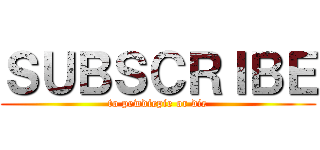 ＳＵＢＳＣＲＩＢＥ (to pewdiepie or die)