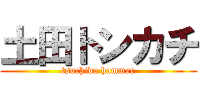 土田トンカチ (tsuchida hammer)